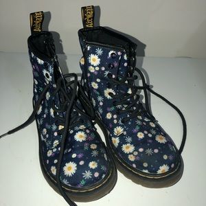 Dr Martens Delaney floral Boots - Kids